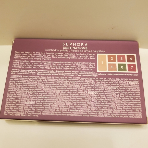 Sephora Destinations Eyeshadow Palette  SOUTHERN CHARM. BNIB - Picture 2 of 3